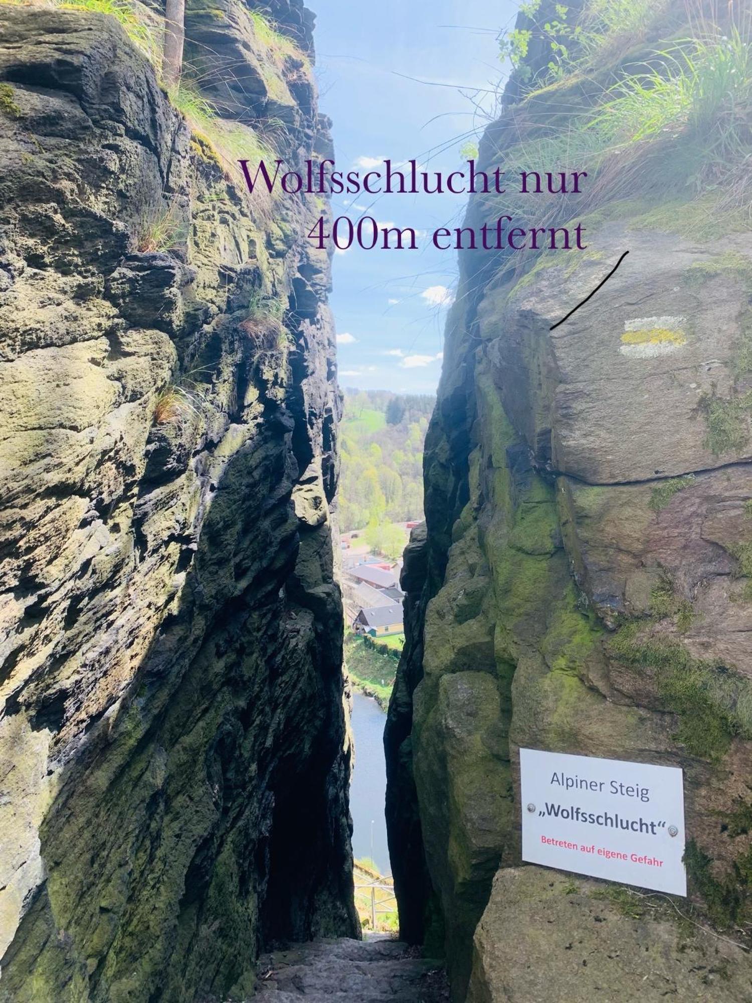 Am Schloss Wolkenstein, 75M2, 2Br, Babybett Exterior foto